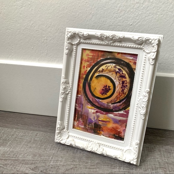 Lovely Star Original Watercolor Painting - Picture 4 of 7